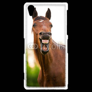 Coque Sony Xperia Z2 hennissement cheval