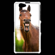 Coque Sony Xperia Z1 Compact hennissement cheval
