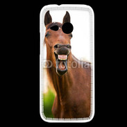 Coque HTC One Mini 2 hennissement cheval
