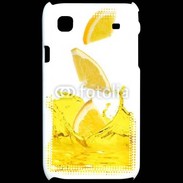 Coque Samsung Galaxy S jus d'orange