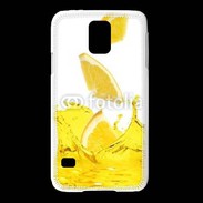 Coque Samsung Galaxy S5 jus d'orange