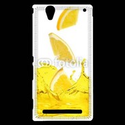 Coque Sony Xperia T2 Ultra jus d'orange