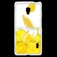 Coque LG F6 jus d'orange