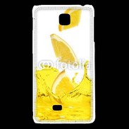 Coque LG F5 jus d'orange