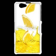 Coque Sony Xperia Z1 Compact jus d'orange
