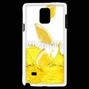 Coque Samsung Galaxy Note 4 jus d'orange
