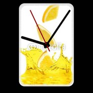 Grande pendule murale jus d'orange