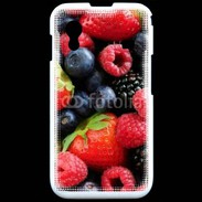 Coque Samsung ACE S5830 fruits rouges