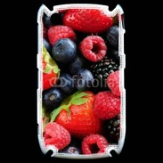 Coque Blackberry 8520 fruits rouges