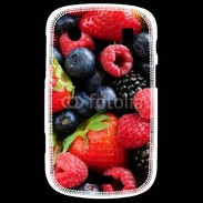 Coque Blackberry Bold 9900 fruits rouges