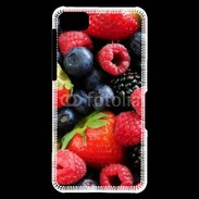 Coque Blackberry Z10 fruits rouges
