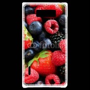 Coque LG Optimus L7 fruits rouges