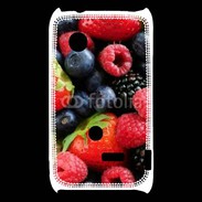 Coque Sony Xperia Typo fruits rouges