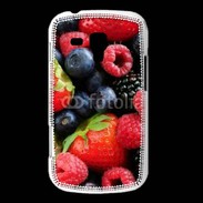 Coque Samsung Galaxy Trend fruits rouges