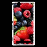Coque Sony Xperia T2 Ultra fruits rouges