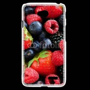 Coque LG L70 fruits rouges