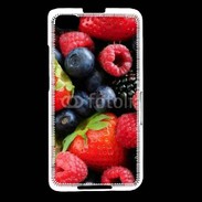 Coque Blackberry Z30 fruits rouges