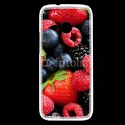 Coque HTC One Mini 2 fruits rouges