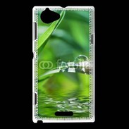 Coque Sony Xperia L herbe