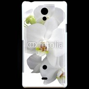 Coque Sony Xperia T orchidée