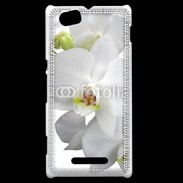 Coque Sony Xperia M orchidée
