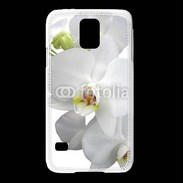 Coque Samsung Galaxy S5 orchidée
