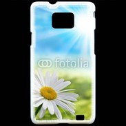 Coque Samsung Galaxy S2 marguerite