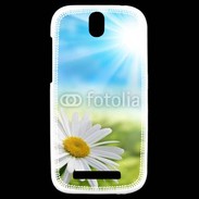 Coque HTC One SV marguerite
