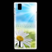 Coque Huawei Ascend P2 marguerite