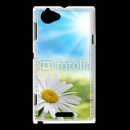 Coque Sony Xperia L marguerite