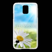 Coque Samsung Galaxy S5 marguerite