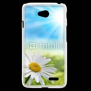 Coque LG L70 marguerite