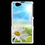 Coque Sony Xperia Z1 Compact marguerite