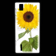 Coque Huawei Ascend P2 tournesol