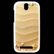 Coque HTC One SV sable plage