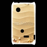 Coque Sony Xperia Typo sable plage