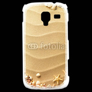 Coque Samsung Galaxy Ace 2 sable plage