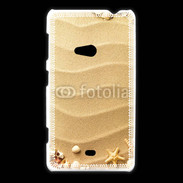 Coque Nokia Lumia 625 sable plage