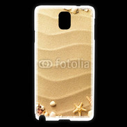 Coque Samsung Galaxy Note 3 sable plage