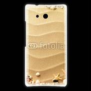 Coque Huawei Ascend Mate sable plage