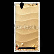 Coque Sony Xperia T2 Ultra sable plage