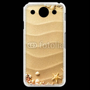 Coque LG G Pro sable plage