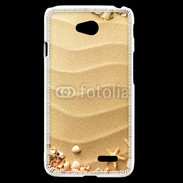 Coque LG L70 sable plage