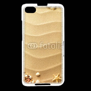 Coque Blackberry Z30 sable plage