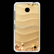 Coque Nokia Lumia 630 sable plage