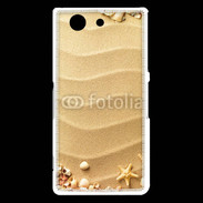 Coque Sony Xperia Z3 Compact sable plage