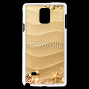 Coque Samsung Galaxy Note 4 sable plage