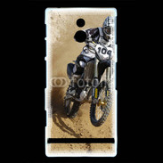 Coque Sony Xperia P moto cross