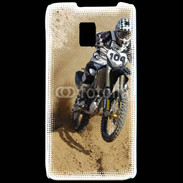 Coque LG P990 moto cross