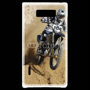 Coque LG Optimus L7 moto cross